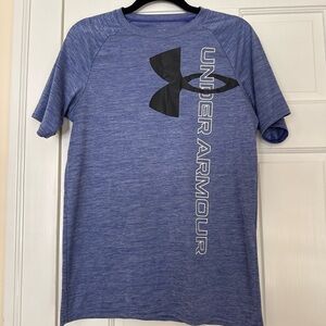 Under Armour Men's Heathered Blue Tee
